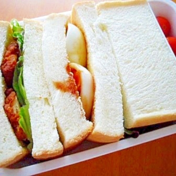 がっつりめのサンドイッチ弁当 男子弁当 レシピ 作り方 By V るん 0394 楽天レシピ がっつりめのサンドイッチ弁当 男子弁当 レシピ 作り方 By V るん 0394 楽天レシピ